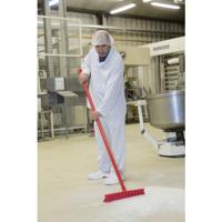 Vikan Veger ust blauw 40cm met zachte vezels - thumbnail