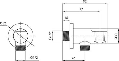 Ben Engraved Line inbouw regendoucheset Ø25cm geborsteld koper pvd