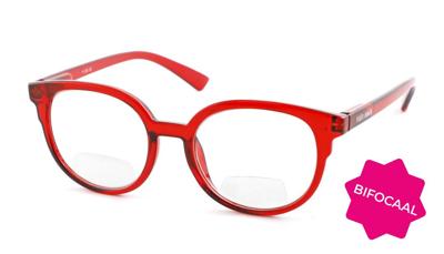 Leesbril Vista Bonita Nova Bifocaal-Aztec Red -+4.00 Leesbril Vista Bonita Nova Bifocaal-Aztec Red -+4.00