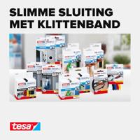 TESA On & Off 55226-00-01 Klittenband punten Om vast te plakken Haak- en lusdeel (Ø) 16 mm Zwart 8 paar - thumbnail