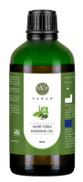 Vanan Aloë Vera Massage Olie - thumbnail