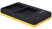 Duo oplader voor 2 camera accu's Panasonic DMW-BLG10 - thumbnail