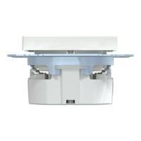 Merten MEG2301-0319 Wandcontactdoos met randaarde Inzetstuk System M, 1-M, M-Smart, M-Plan, M-Creativ Polar-wit (glanzend) 1 stuk(s) - thumbnail