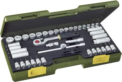 PROXXON dopsleutel set wrench set 3/8"44pcs with club ratchet - thumbnail