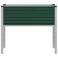 VidaXL Plantenbak 100x41x90 cm staal groen - thumbnail