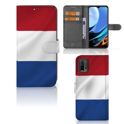 Xiaomi Redmi 9T | Poco M3 | Bookstyle Case | Nederlandse Vlag