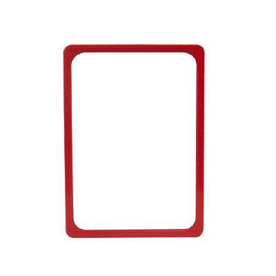 Prijskaartraam A6 rood profiel-1