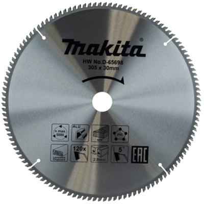 Makita Afkortzaagblad voor Multimaterial | Standaard | Ø 305mm Asgat 30mm 120T - D-65698