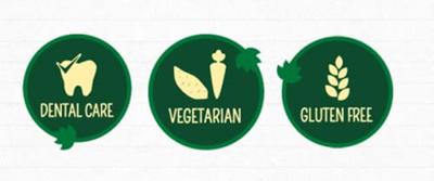 Garden Bites Fruity Dental Swirls hondensnack L Garden Bites Fruity Dental Swirls hondensnack L