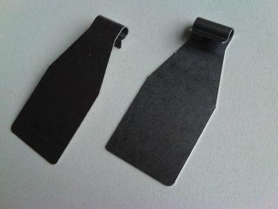 Scanvaantje metaal 28x30mm vr dubbelepen Scanvaantje metaal 28x30mm vr dubbelepen