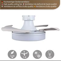 Beacon Scandinavische plafondventilatorFanway Orbit Ø 91,5cm - 210664 - thumbnail