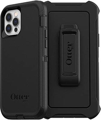 Otterbox Defender Backcover Apple iPhone 12, iPhone 12 Pro Zwart Otterbox Defender Backcover Apple iPhone 12, iPhone 12 Pro Zwart