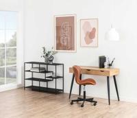 Bendt Wandrek 'Holger' Essen en metaal, 78 x 114cm, kleur Zwart - thumbnail