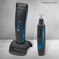 Profi-Care PC-HSM/R 3052 Tondeuse, Baardtrimmer, Oor- en neushaartrimmer Zwart, Blauw - thumbnail