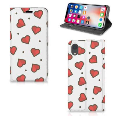 Apple iPhone Xr | Hoesje met Magneet | Hearts