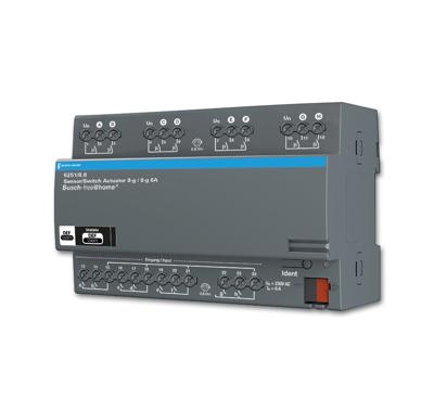 Busch-Jaeger 2CKA006220A0024 Schakelsturing Inzetstuk 8-voudig free@home Meerdere kleuren 1 stuk(s)