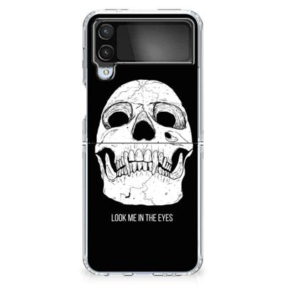 Silicone Back Case Samsung Galaxy Z Flip 4 Skull Eyes Silicone Back Case Samsung Galaxy Z Flip 4 Skull Eyes
