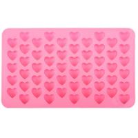 Creatief hart vorm 55-Grid Ice Cube Tray(Pink) - thumbnail