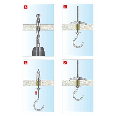 Unipanel schroef 4x50 100st incl.dopjes (2470)