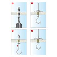Unipanel schroef 4x50 100st incl.dopjes (2470) - thumbnail