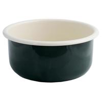 Cloud7® Drink- en voerbak Emaille Granny, dark green, Maat: M - thumbnail