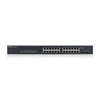 ZyXEL GS1900-24 Gigabit Ethernet Smart Managed Rackmount Switch (24 poorten) - thumbnail