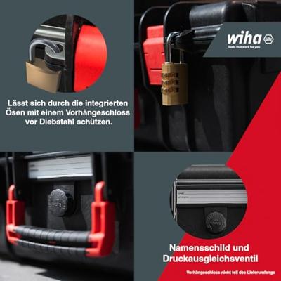 Wiha 9300-70403 Gereedschapskoffer Basic Set L Elektrisch | 18 delig - 45530 Wiha 9300-70403 Gereedschapskoffer Basic Set L Elektrisch | 18 delig - 45530