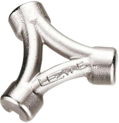Lezyne cnc spoke wrench 3.22/3.3/3.45mm silver
