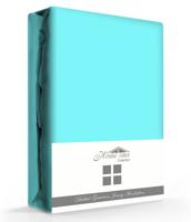 Dreamhouse Hoeslaken Dubbel Jersey Turquoise - thumbnail