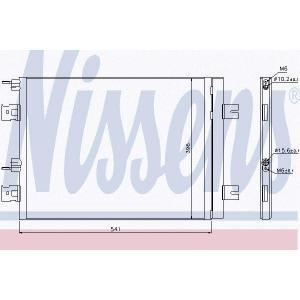 Condensator, airconditioning 940262