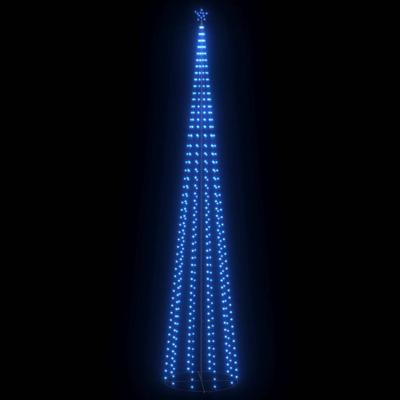 VidaXL Kegelkerstboom 752 blauwe led's 160x500 cm