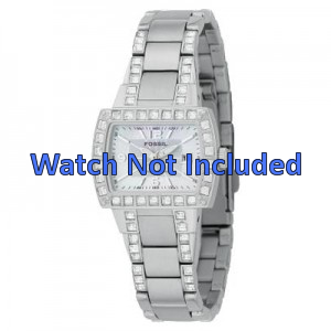 Horlogeband Fossil AM4131 Roestvrij staal (RVS) Staal 8mm
