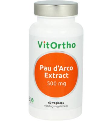 VitOrtho Pau d'Arco Extract 500 mg Vegicaps VitOrtho Pau d'Arco Extract 500 mg Vegicaps