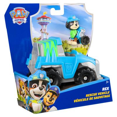 Paw Patrol Rex met Voertuig