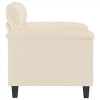 Fauteuil 60 cm microvezelstof beige - thumbnail