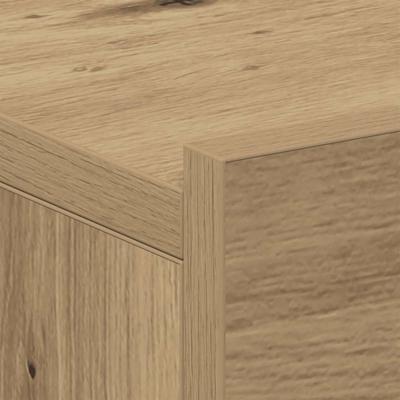 Nachtkastjes 2 st zwevend 40x32x15 cm hout artisanaal eiken Nachtkastjes 2 st zwevend 40x32x15 cm hout artisanaal eiken