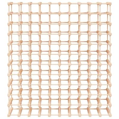 Wijnrek voor 120 flessen 112,5x23x123,5cm massief grenenhout Wijnrek voor 120 flessen 112,5x23x123,5cm massief grenenhout