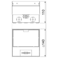 OBO Bettermann UDHOME2 GV15V Vloeraansluitdoos - thumbnail