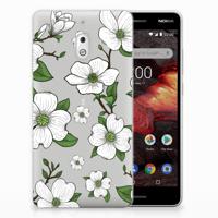 Nokia 2.1 (2018) TPU Case Dogwood Flowers - thumbnail
