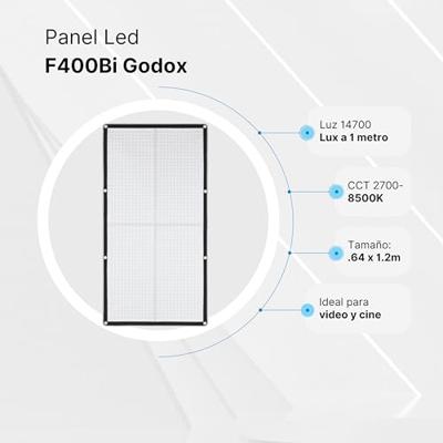 Godox F400Bi KNOWLED Flexibele LED-lamp