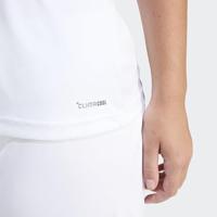 adidas Entrada 26 Voetbalshirt Dames Wit Zwart - thumbnail