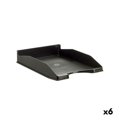 Archieflade Archivo 2000 Zwart A4 Plastic (6 Stuks)