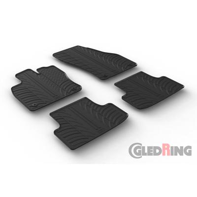 Rubbermatten passend voor Seat Ateca 5/2016- (T-Design 4-delig) GL0313