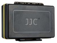 JJC BC-3NPW126 multifunctionele batterij case voor Fujifilm NP-W126/W126S accu's met ruimte voor 6 SD kaarten - thumbnail