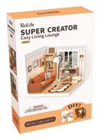 Robotime Cosy Living Lounge Bouwpakket DIY Knutselen - thumbnail