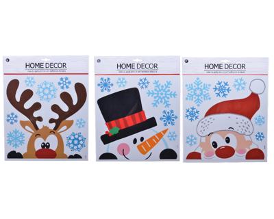 Raamsticker l30,5h31,5 cm multi a3 - Decoris