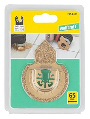 Wolfcraft Schuurslijpers | Hardmetaal-best. | Ø65 x 88mm | 1 stuk - 3954000