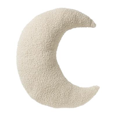 Sierkussen maan teddy - wit - 45x20 cm Sierkussen maan teddy - wit - 45x20 cm