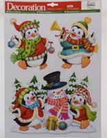 Raamdecoratie l29h41 cm a4 kerstversiering Decoris - Decoris - thumbnail