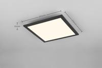 Trio PlafonniereBeta vierkant 29,5cm zwart - R67663032 - thumbnail